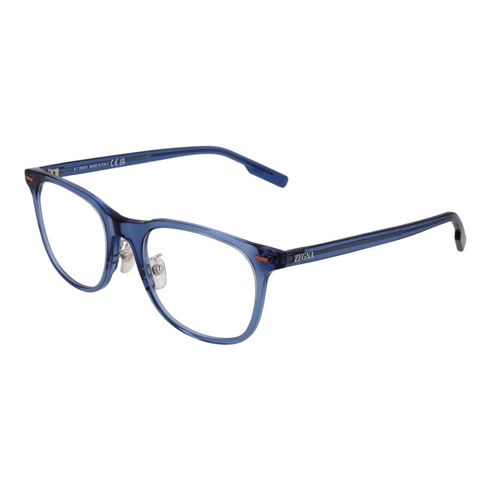 Ermenegildo Zegna Blue Acetate Glasses - Timeless Luxury Frames