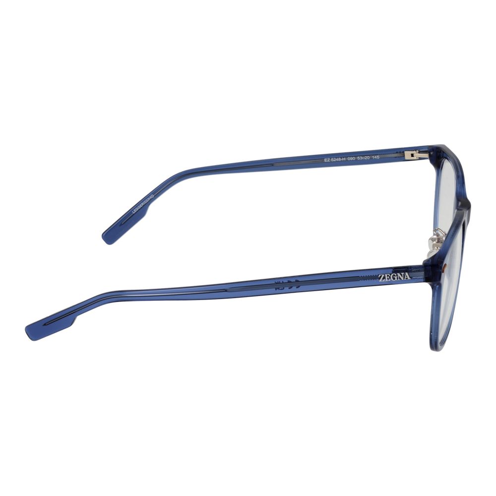 Ermenegildo Zegna Blue Acetate Glasses - Timeless Luxury Frames