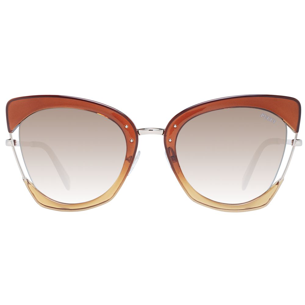 Emilio Pucci Brown Women Sunglasses - DEA STILOSA MILANO