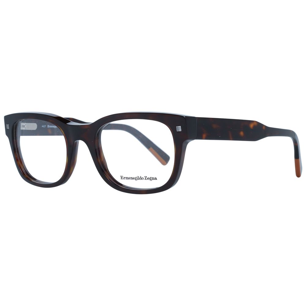 Ermenegildo Zegna Brown Men Optical Frames - DEA STILOSA MILANO
