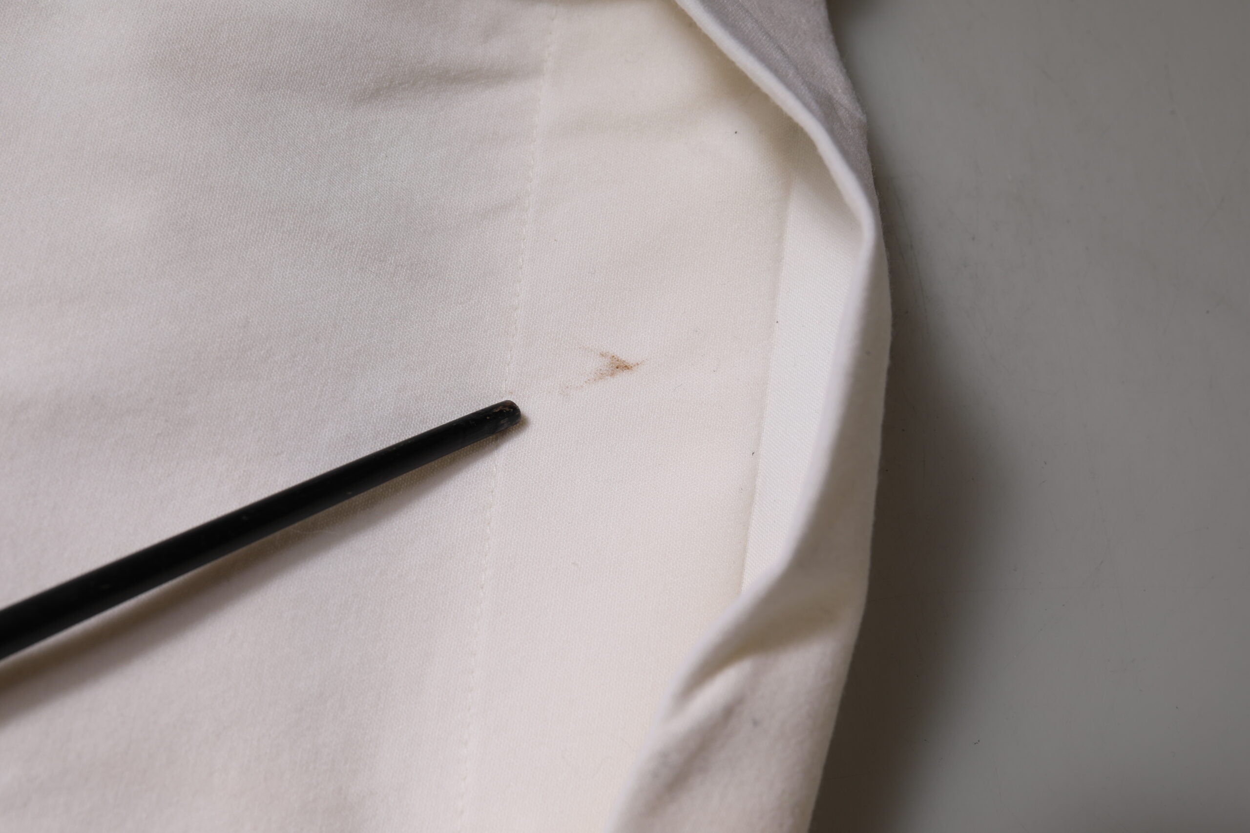 Dolce & Gabbana White Wool Mid Waist Wide Leg Pants