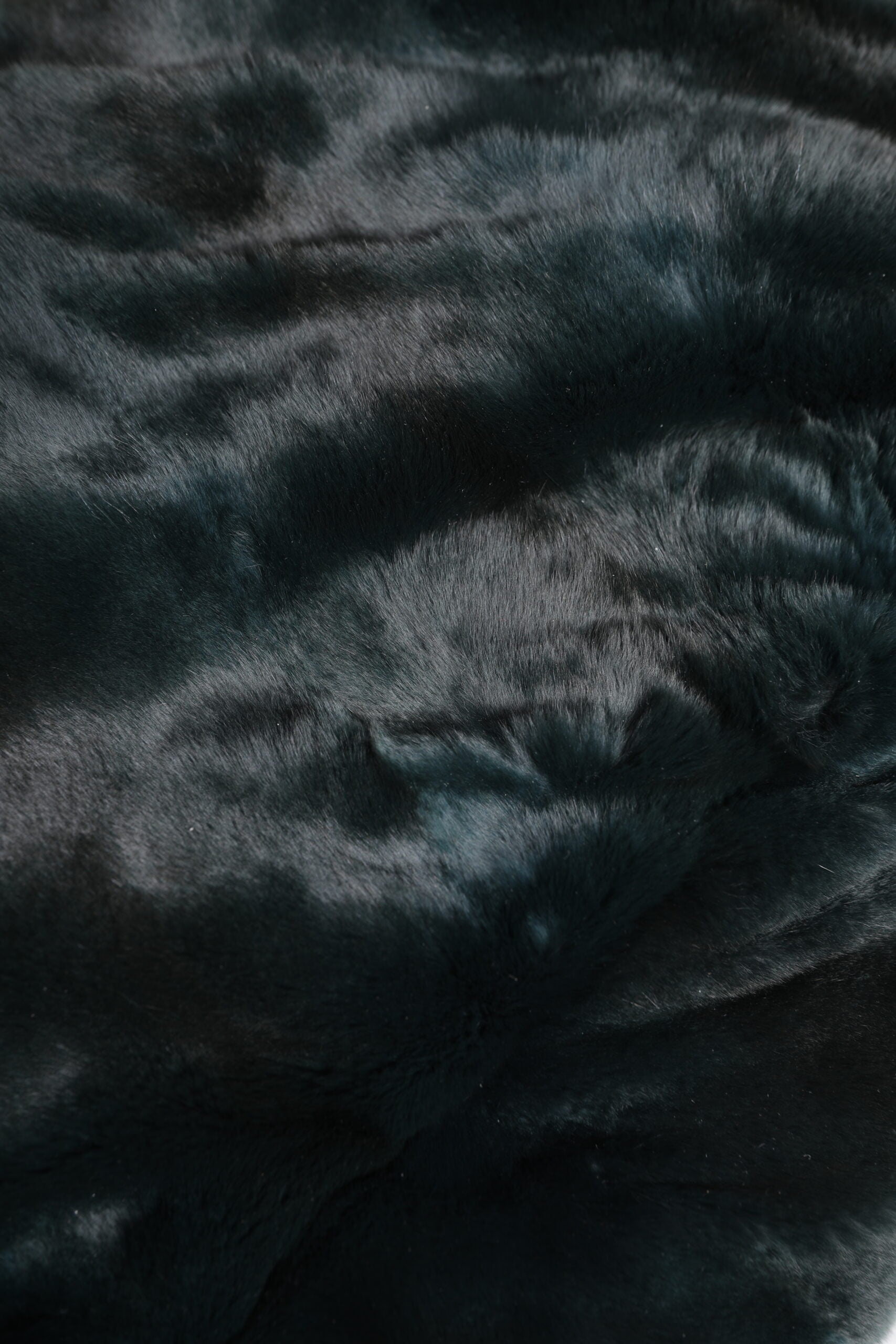 Dolce & Gabbana Black Weasel Fur Womens Beanie Hat