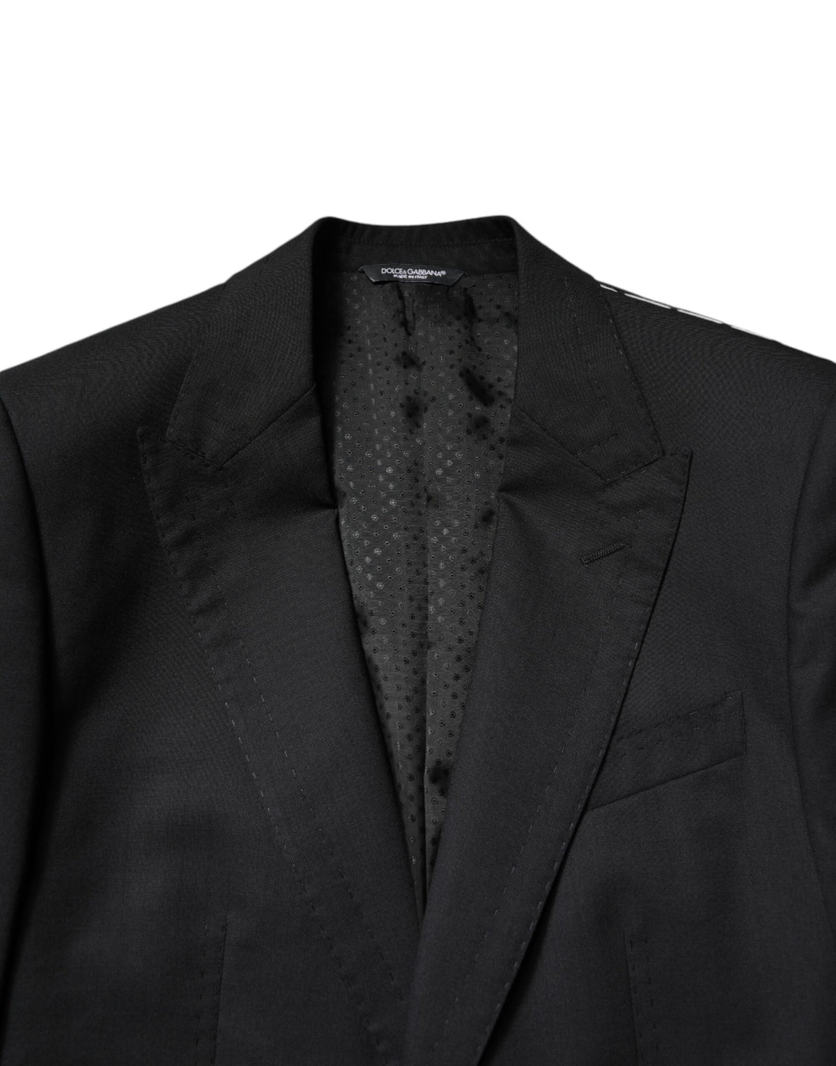 Indulge in the exquisite Dolce & Gabbana Black Single Breasted Formal Blazer with Vest, a timeless masterpiece of Italian craftsmanship, perfect for elevating any occasion.
