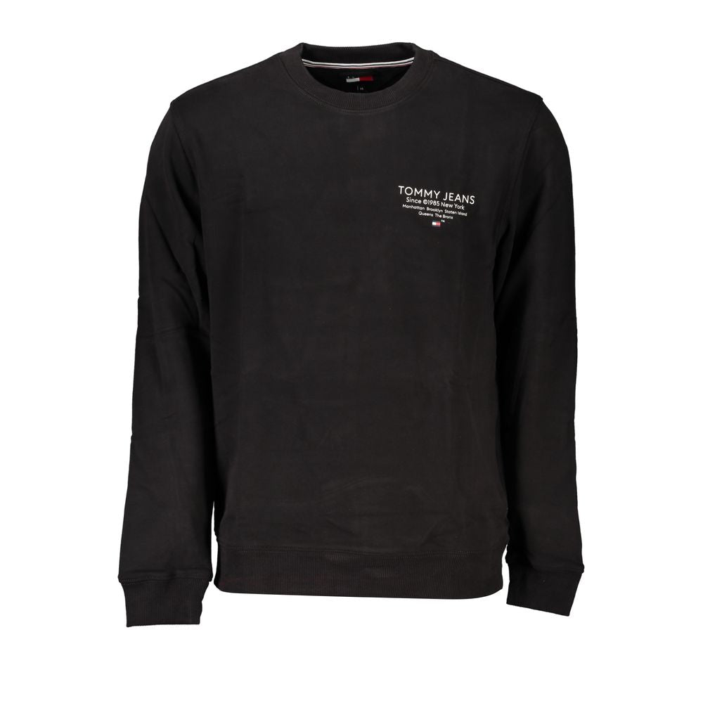 Tommy Hilfiger Black Cotton Men's Sweatshirt