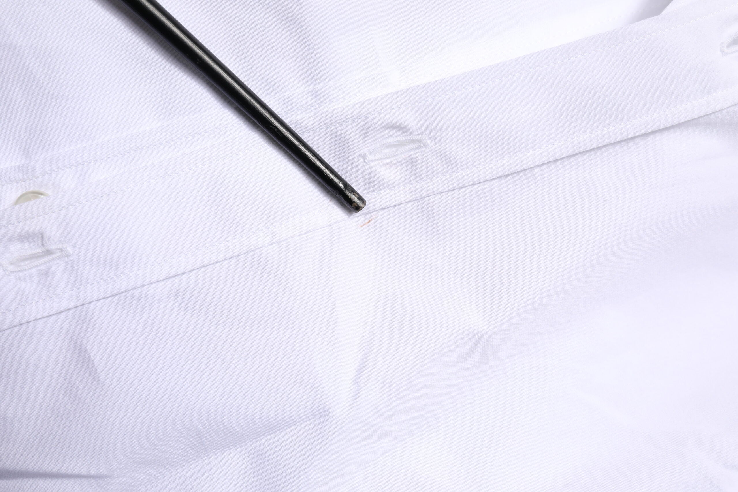 Dolce & Gabbana White Cotton GOLD Long Sleeves Formal Shirt