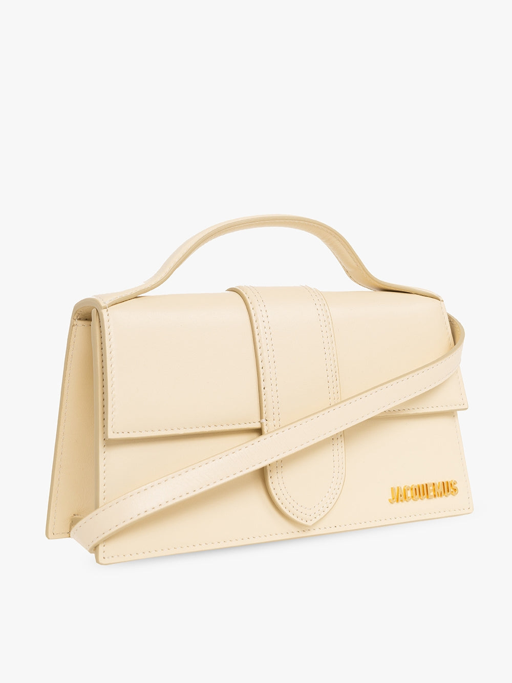 Discover the Jacquemus Le Grand Bambino Beige Bag, a symbol of exquisite craftsmanship and timeless elegance, perfect for those who embrace luxury and sophistication.