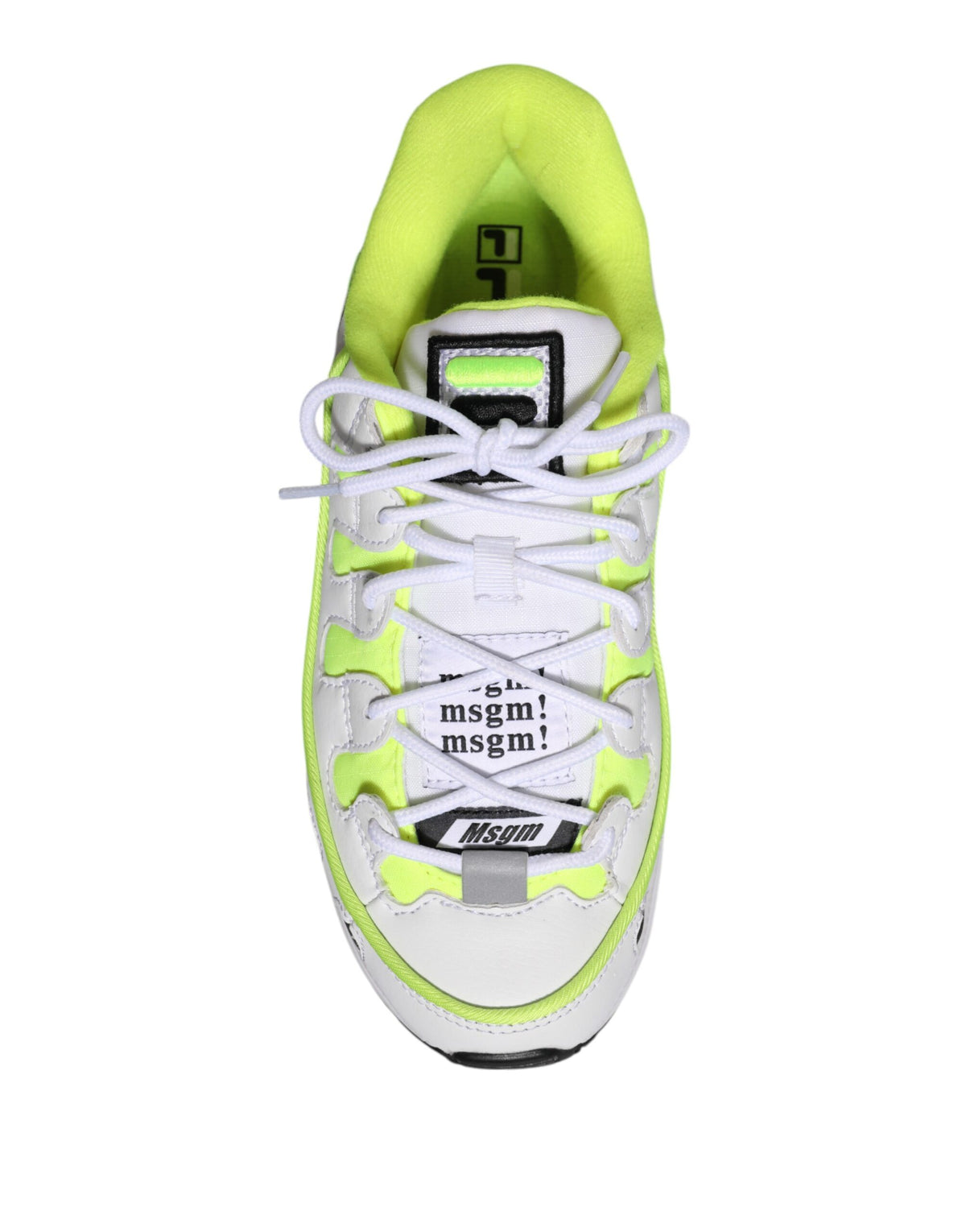 MSGM Multicolor Low Top Trainers Lace Up Sneakers Shoes