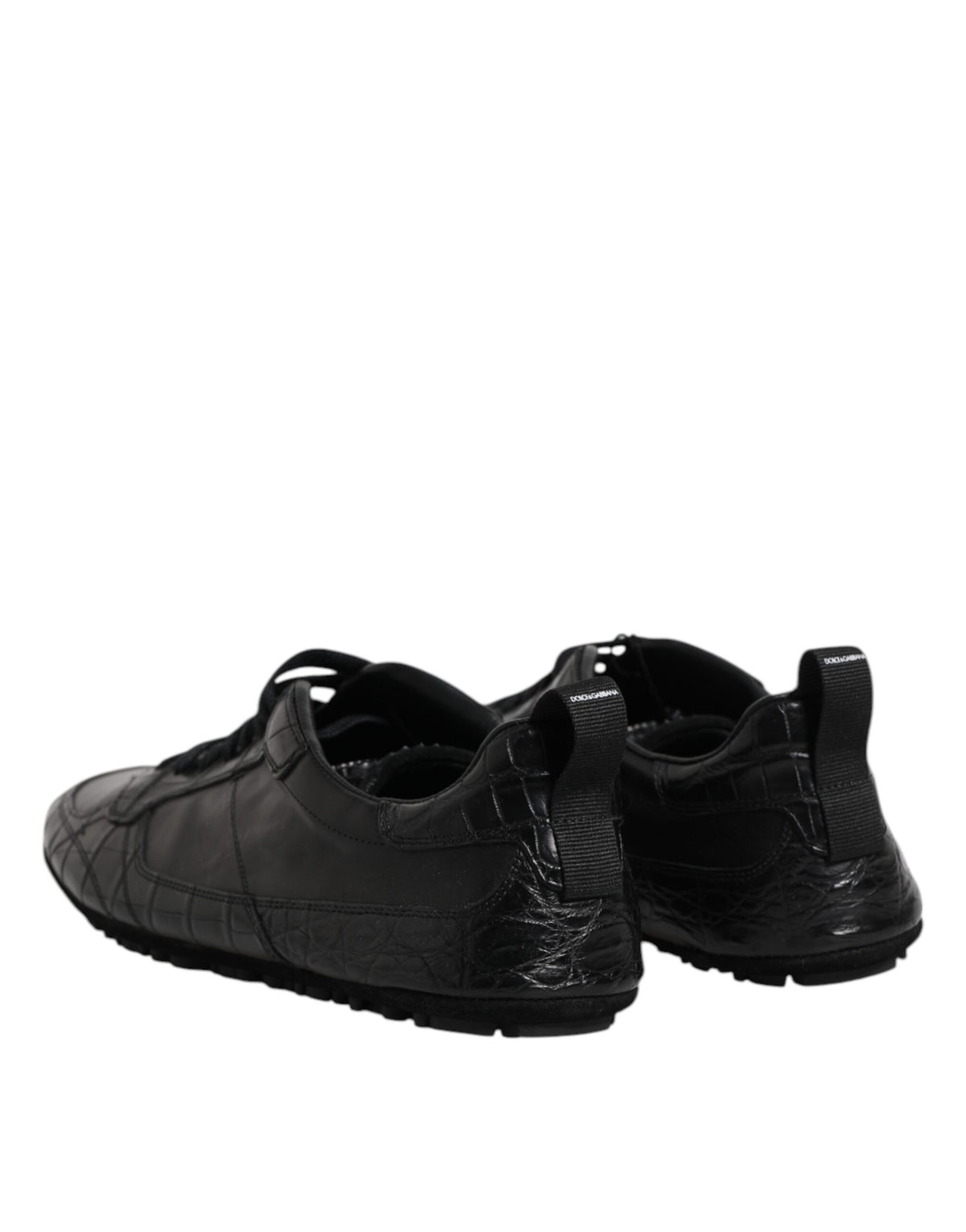 Dolce & Gabbana Exotic Leather Low Top Sneakers - Luxury Redefined