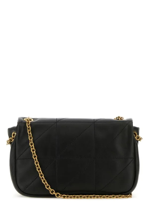 Saint Laurent Black Nappa Leather Mini Jamie Shoulder bag - DEA STILOSA MILANO