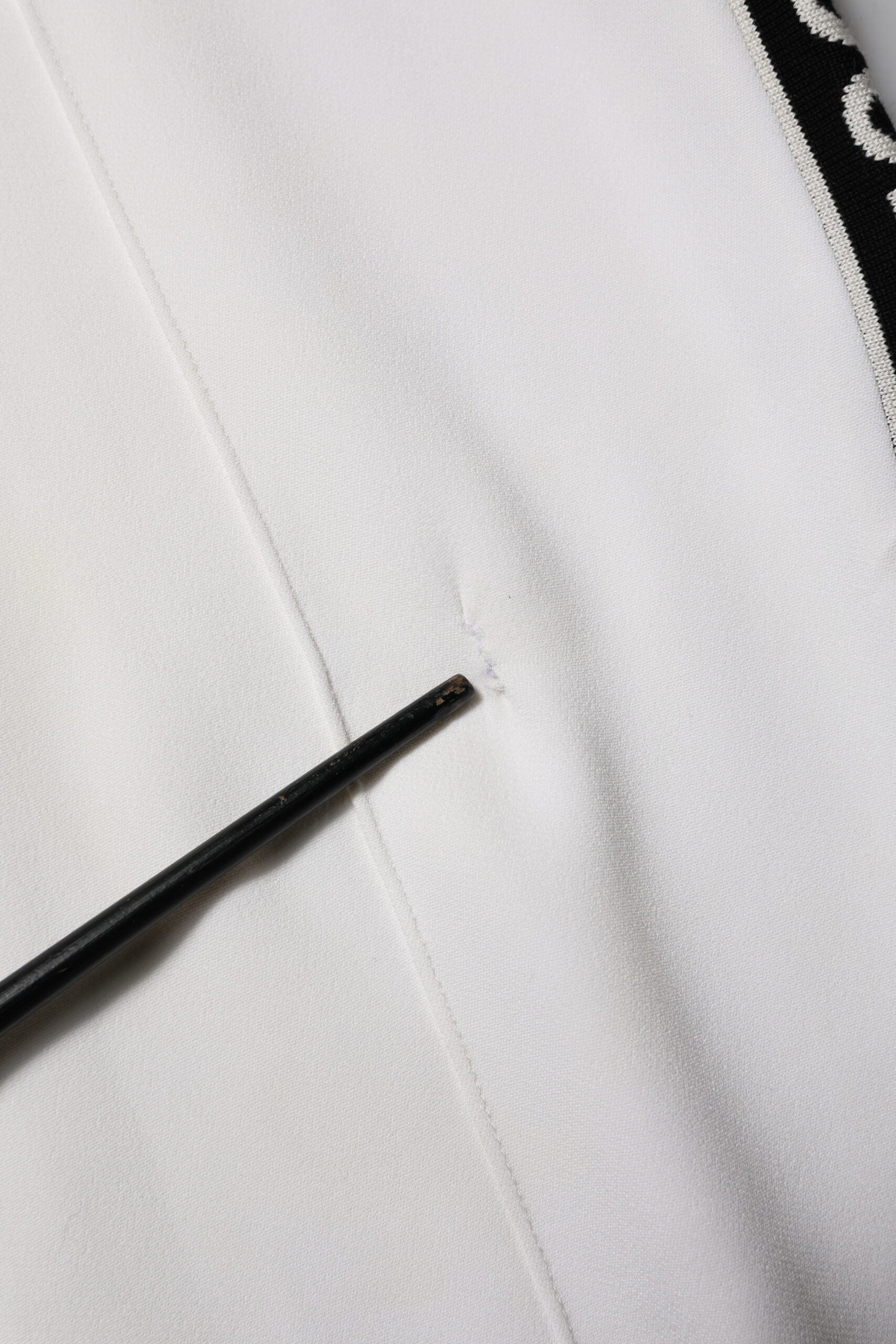 Dolce & Gabbana White Viscose Jogger Sweatpants Pants