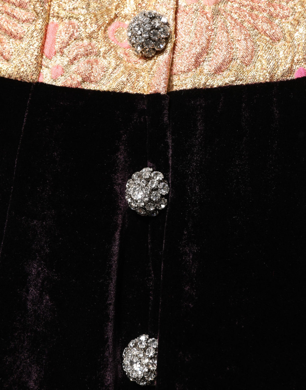 Indulge in the allure of the Dolce & Gabbana Black Velvet Flower Embellishment Aline Dress, where exquisite craftsmanship meets luxurious velvet for an unforgettable statement.