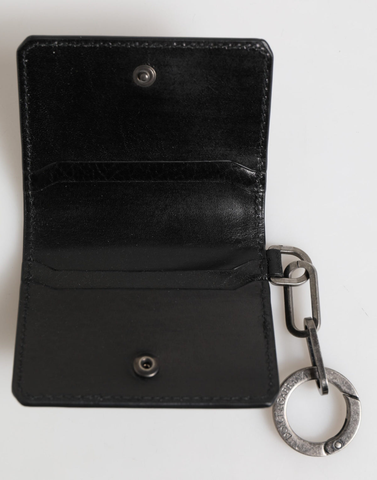 Dolce & Gabbana Black Leather Wallet - Timeless Luxury Accessory