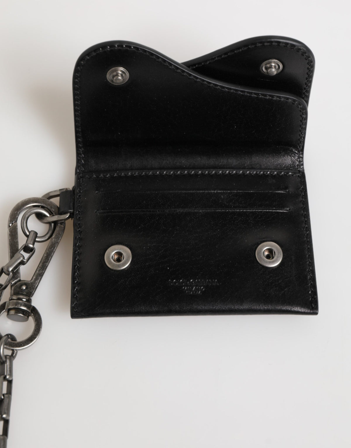 Dolce & Gabbana Cavallo Leather Bifold Wallet - Exquisite Luxury