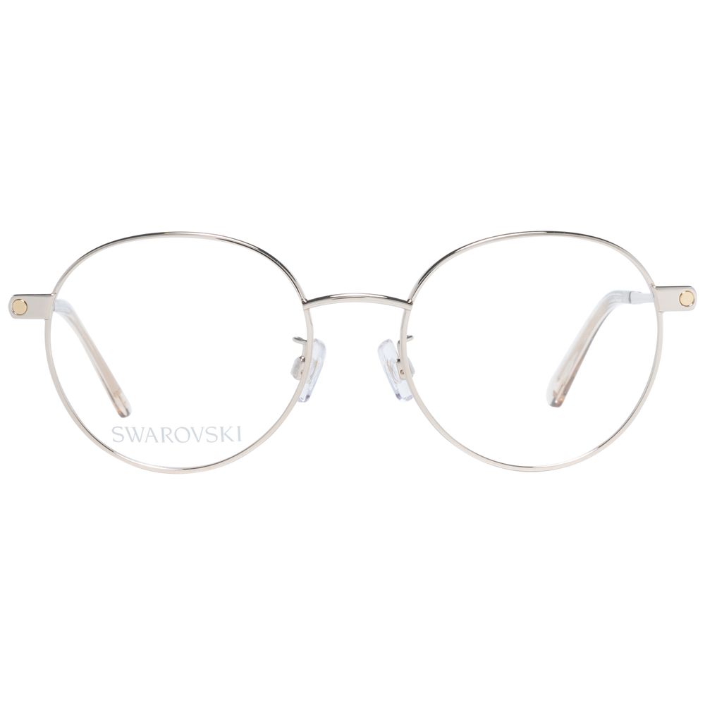 Swarovski Gold Women Optical Frames - DEA STILOSA MILANO