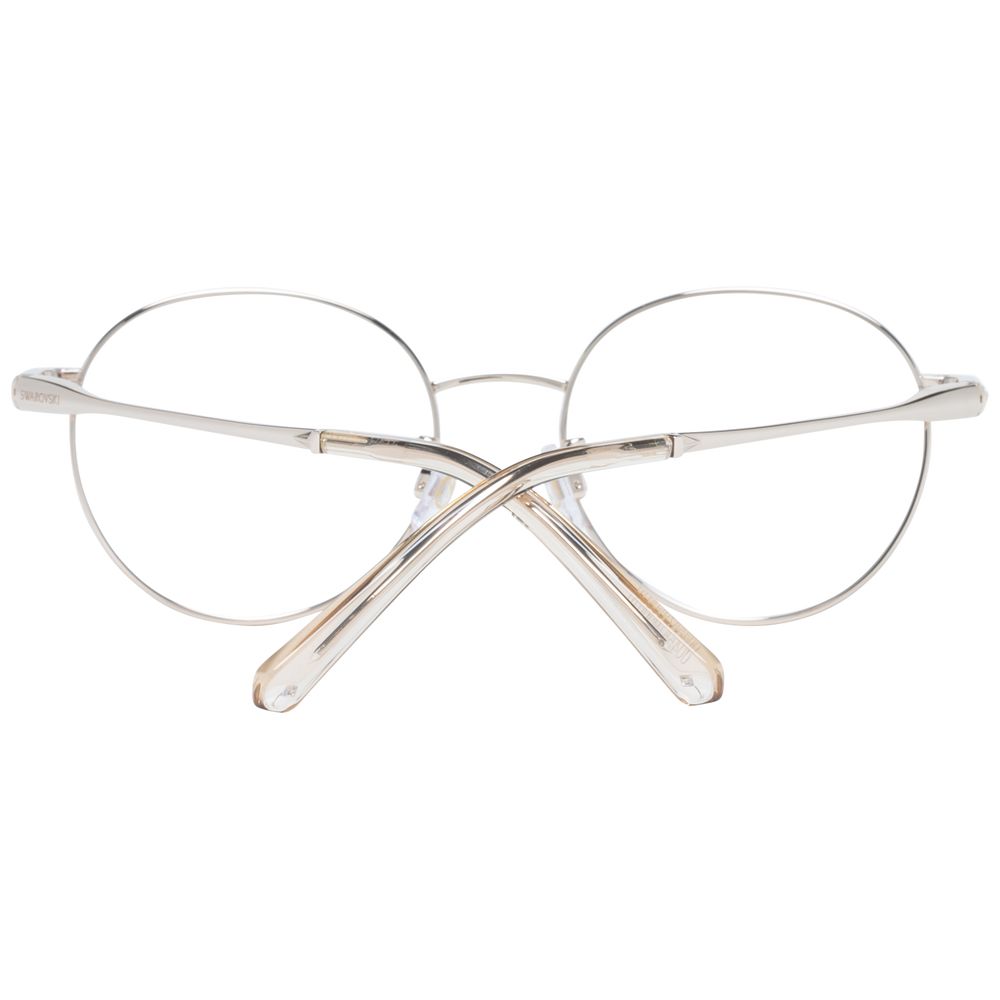 Swarovski Gold Women Optical Frames - DEA STILOSA MILANO