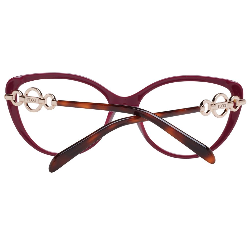 Emilio Pucci Red Women Optical Frames - DEA STILOSA MILANO