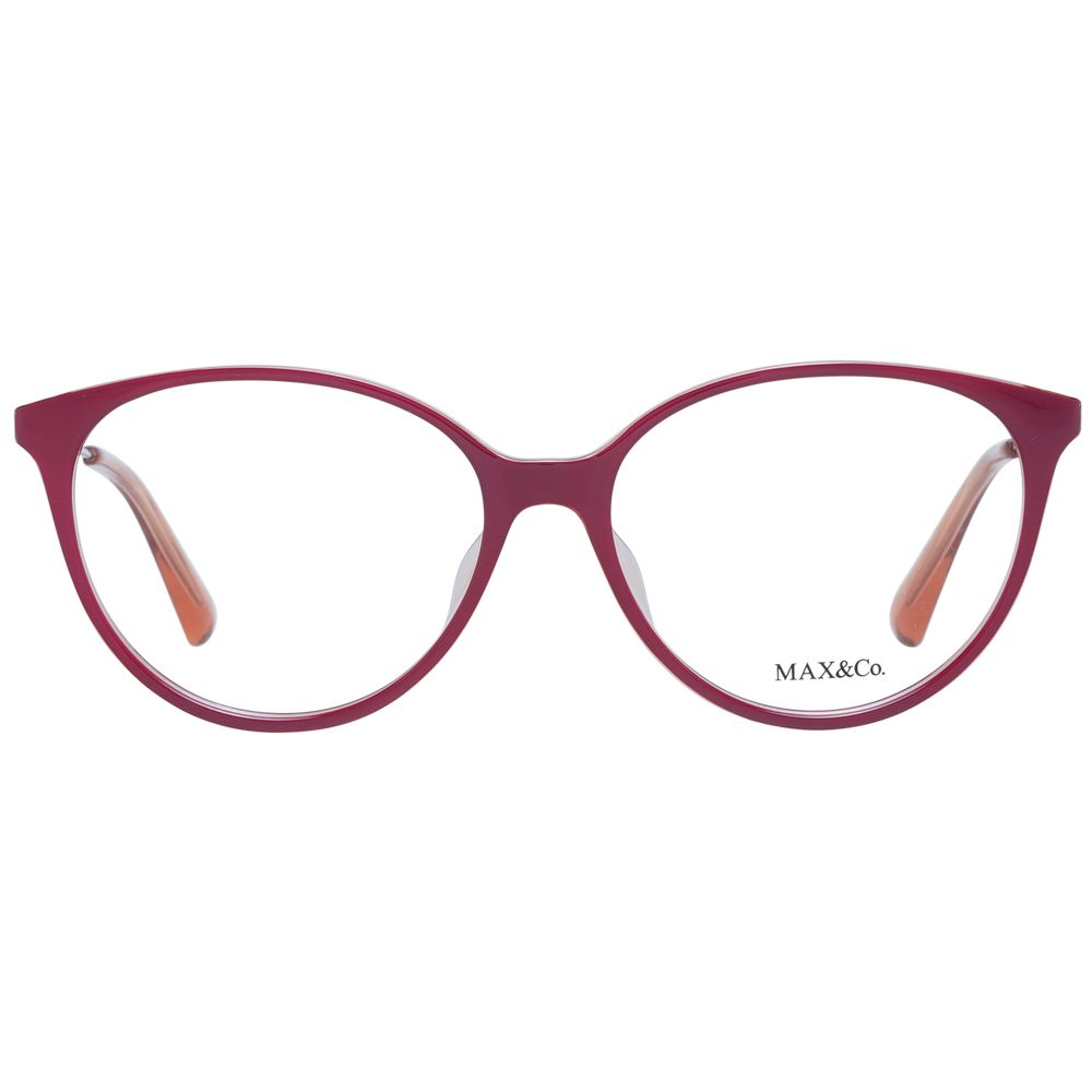 Max & Co Burgundy Women Optical Frames - DEA STILOSA MILANO
