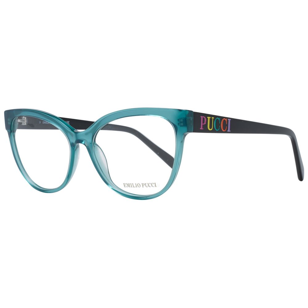 Emilio Pucci Green Women Optical Frames - DEA STILOSA MILANO