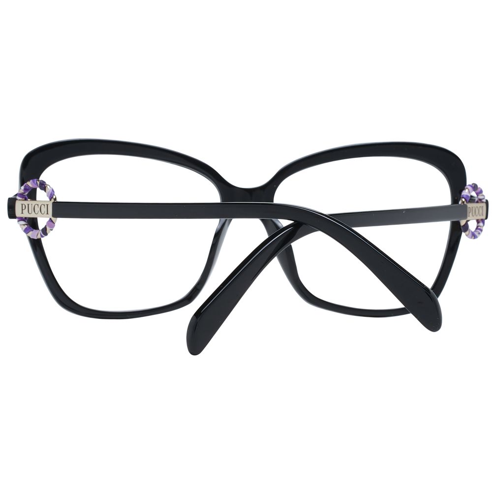Emilio Pucci Black Women Optical Frames - DEA STILOSA MILANO