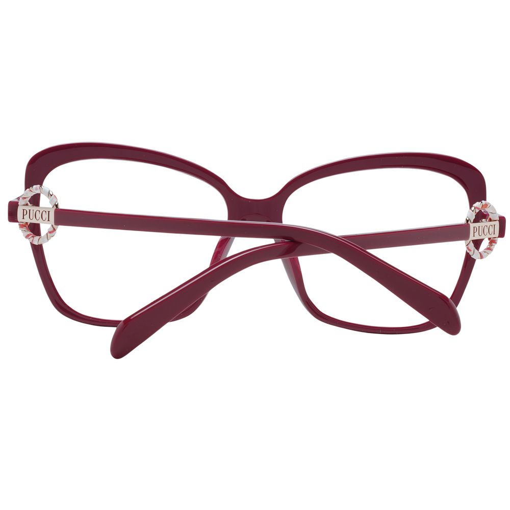 Emilio Pucci Red Women Optical Frames - DEA STILOSA MILANO