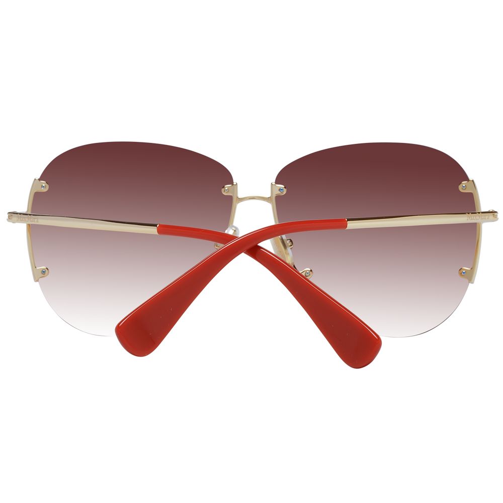 Max Mara Gold Women Sunglasses - DEA STILOSA MILANO