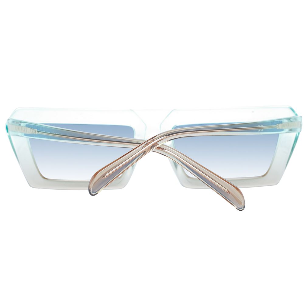 Emilio Pucci Turquoise Women Sunglasses - DEA STILOSA MILANO