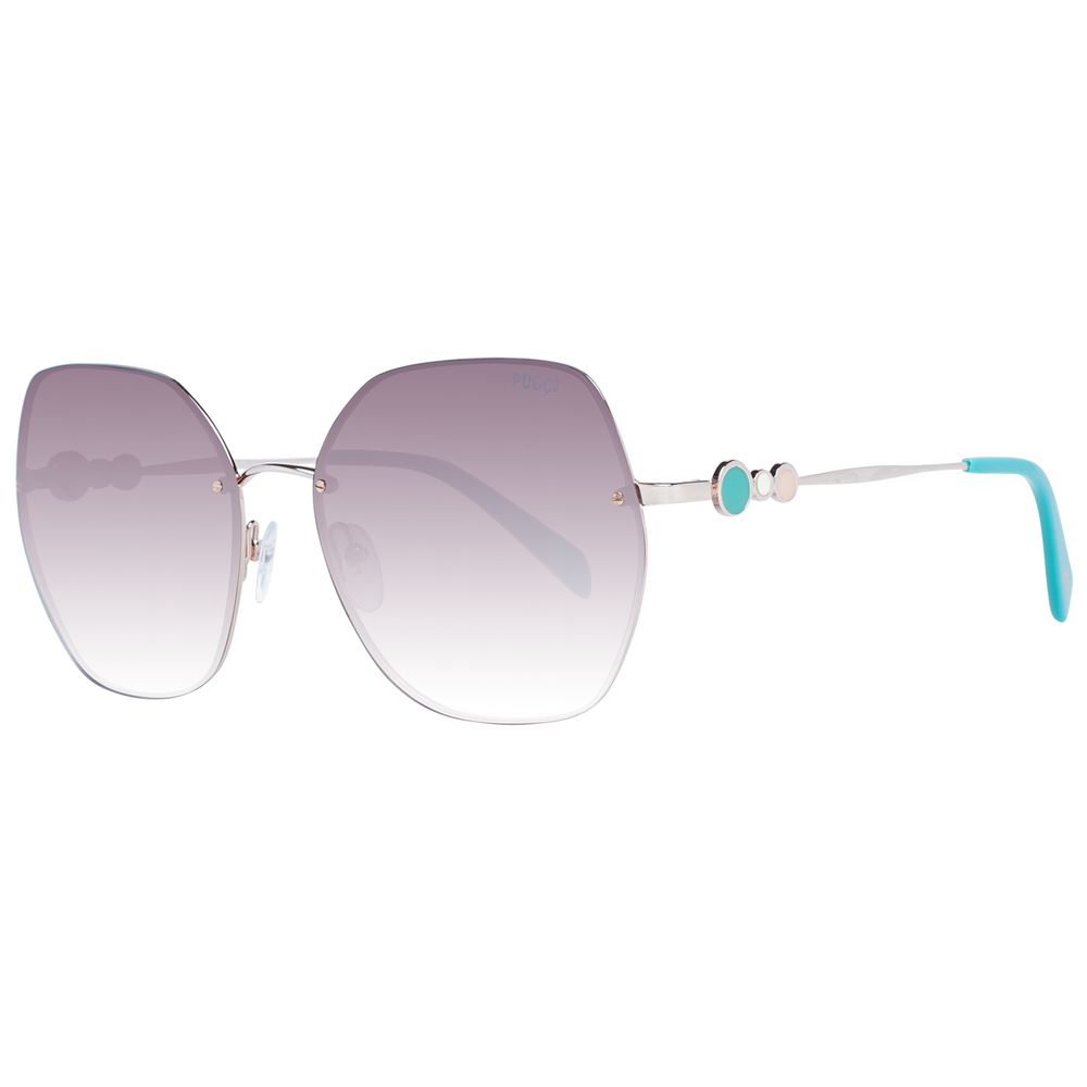 Emilio Pucci Rose Gold Women Sunglasses - DEA STILOSA MILANO