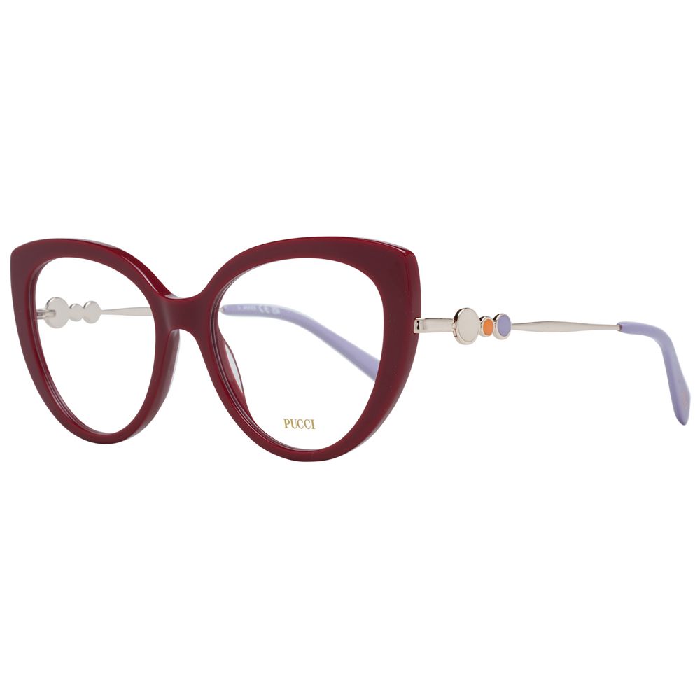 Emilio Pucci Red Women Optical Frames - DEA STILOSA MILANO