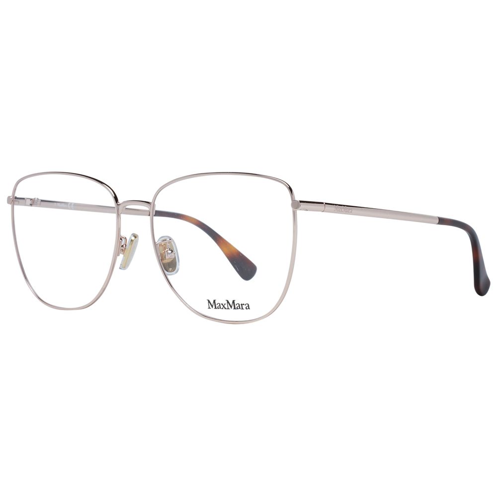 Max Mara Rose Gold Women Optical Frames - DEA STILOSA MILANO