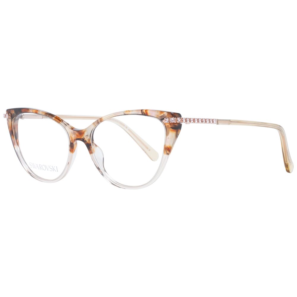 Swarovski Brown Women Optical Frames - DEA STILOSA MILANO