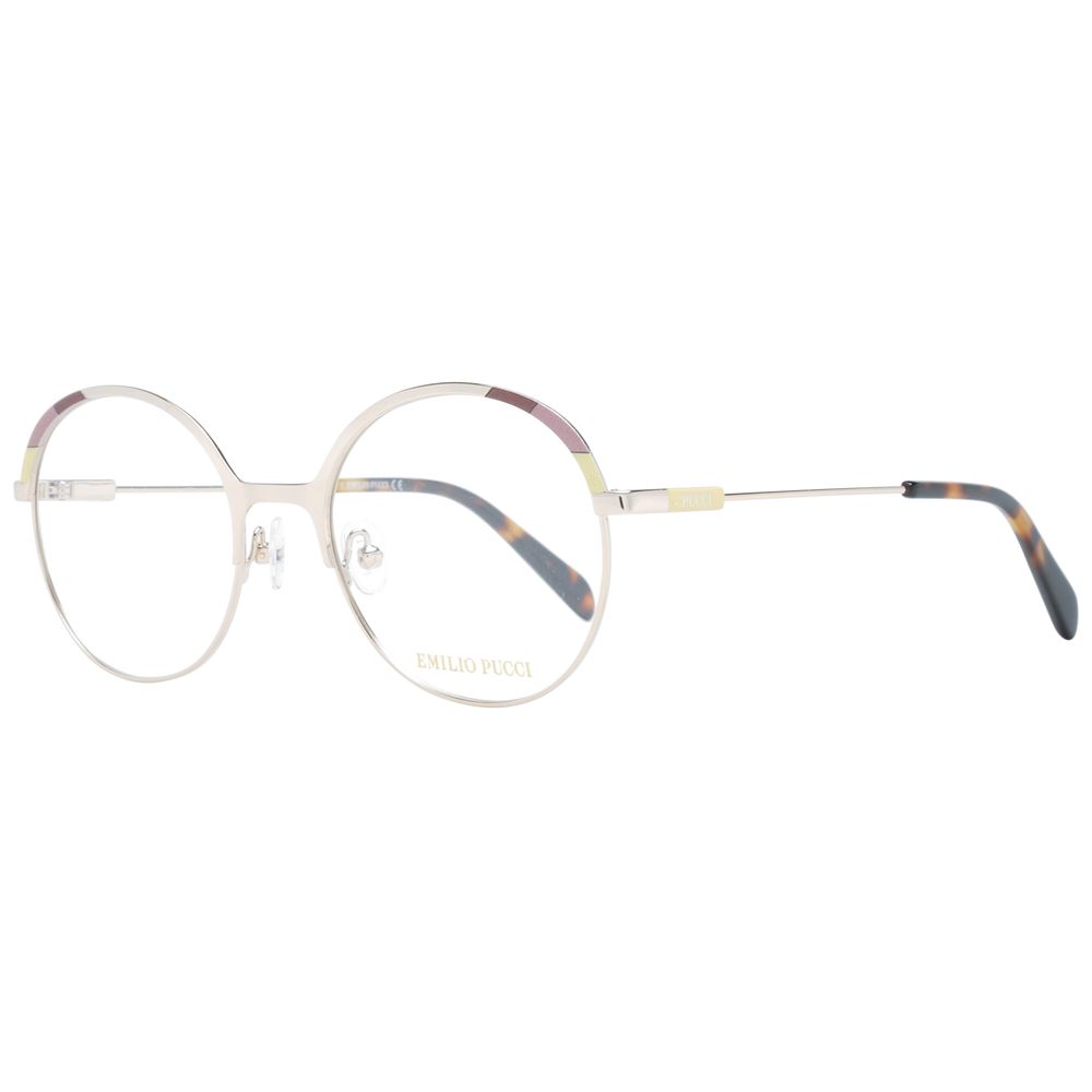 Emilio Pucci Gold Women Optical Frames - DEA STILOSA MILANO