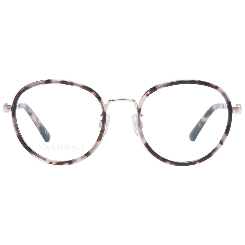 Swarovski Rose Gold Women Optical Frames - DEA STILOSA MILANO
