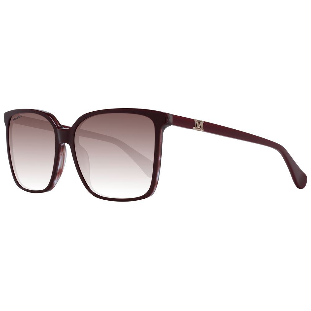 Max Mara Burgundy Women Sunglasses - DEA STILOSA MILANO