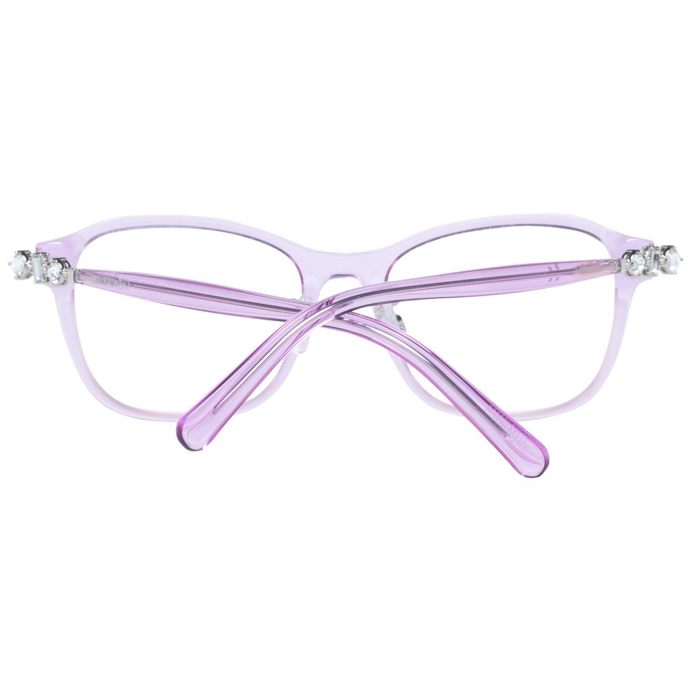 Swarovski Purple Women Optical Frames - DEA STILOSA MILANO