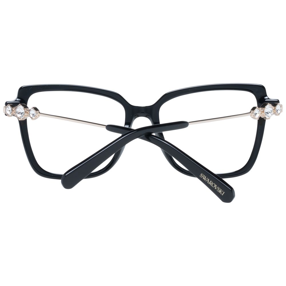 Swarovski Black Women Optical Frames - DEA STILOSA MILANO