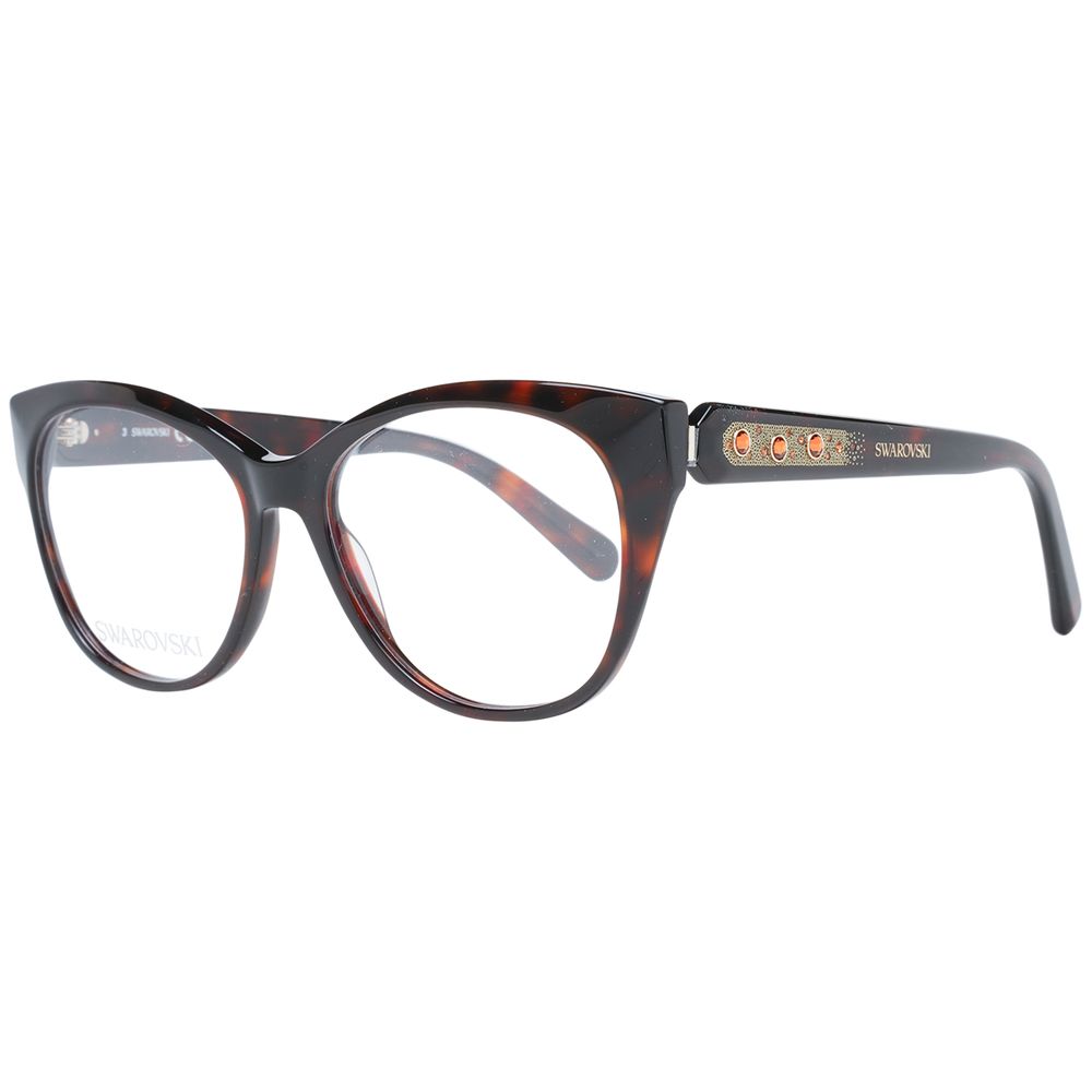 Swarovski Brown Women Optical Frames - DEA STILOSA MILANO