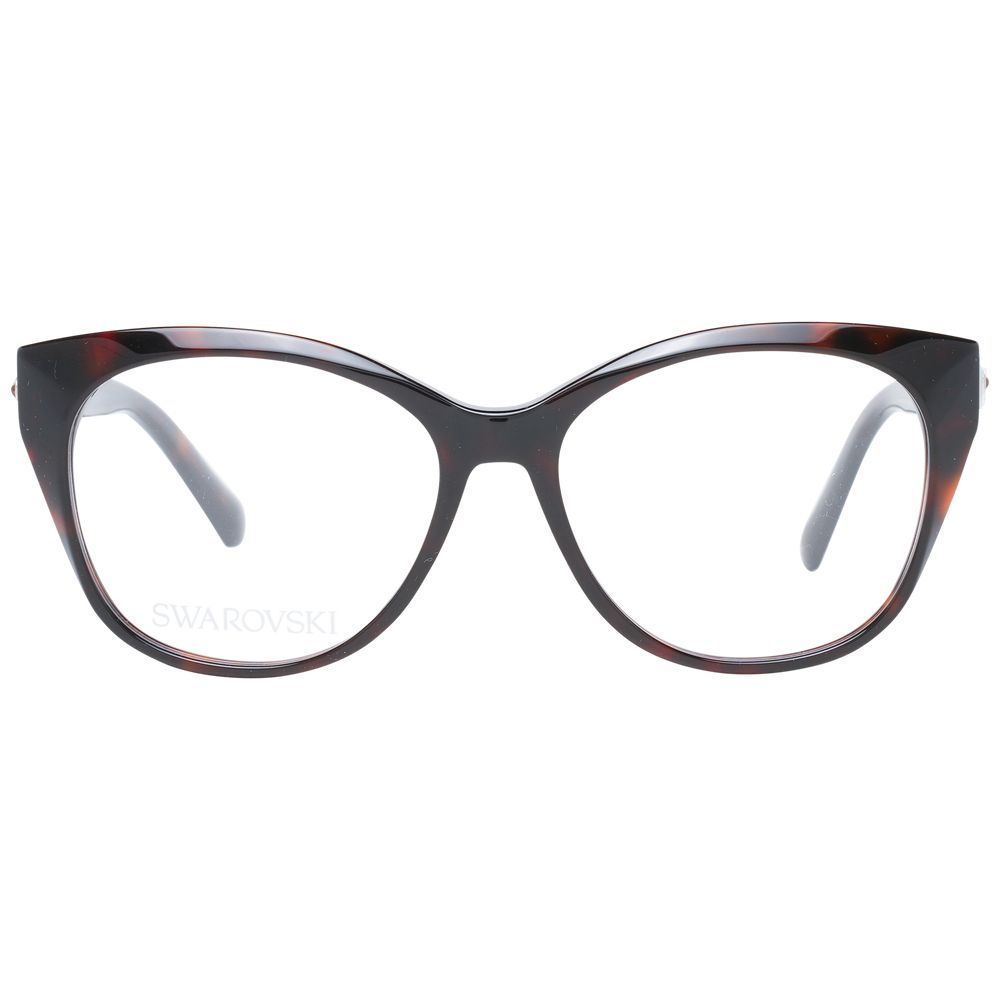 Swarovski Brown Women Optical Frames - DEA STILOSA MILANO