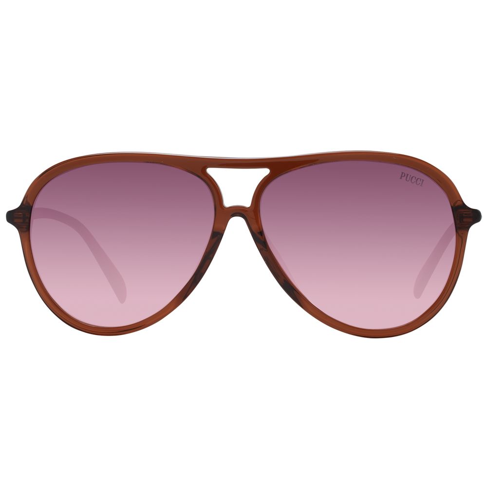 Emilio Pucci Brown Women Sunglasses - DEA STILOSA MILANO
