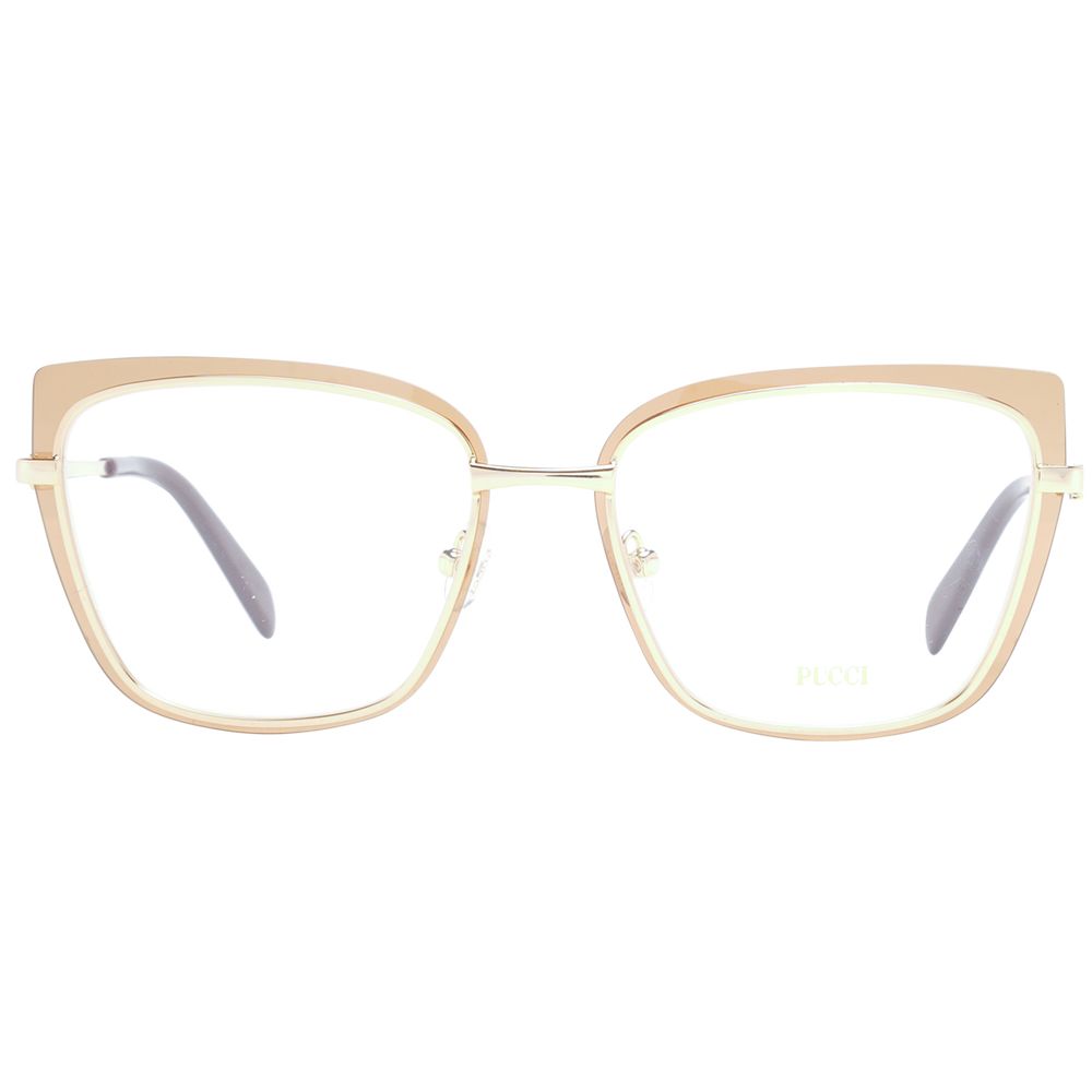 Emilio Pucci Gold Women Optical Frames - DEA STILOSA MILANO