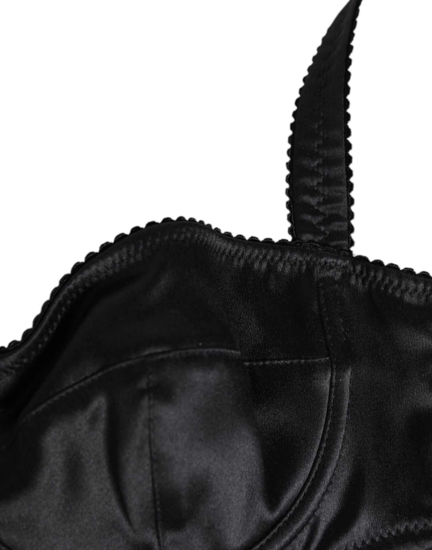 Dolce & Gabbana satin lingerie bra detailed construction