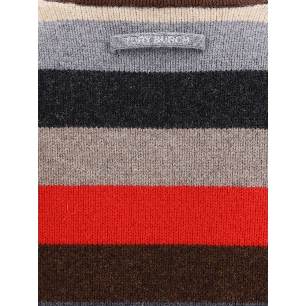 Tory Burch WOOL TURTLENECK SWEATER