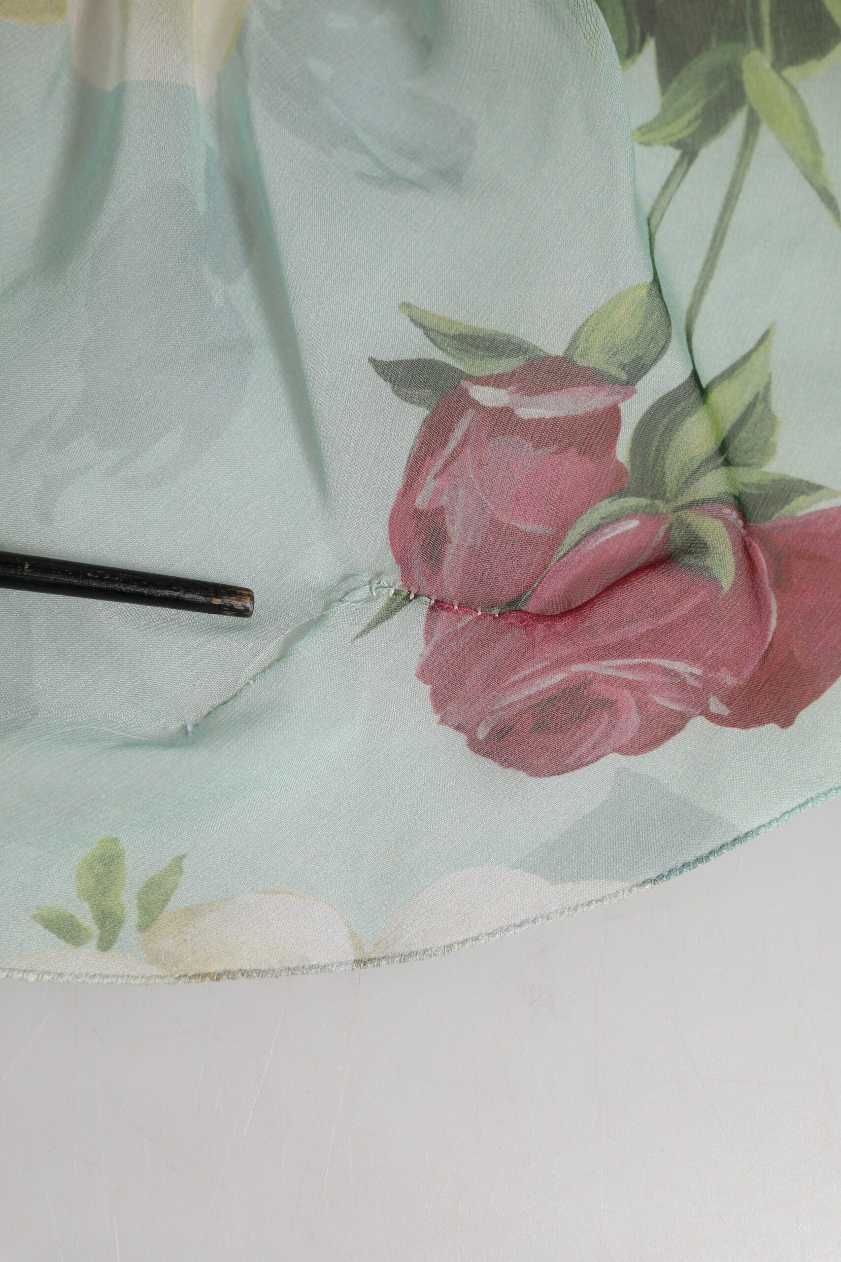 Dolce & Gabbana Blue Floral Print Maxi Dress - Exquisite Silk Elegance