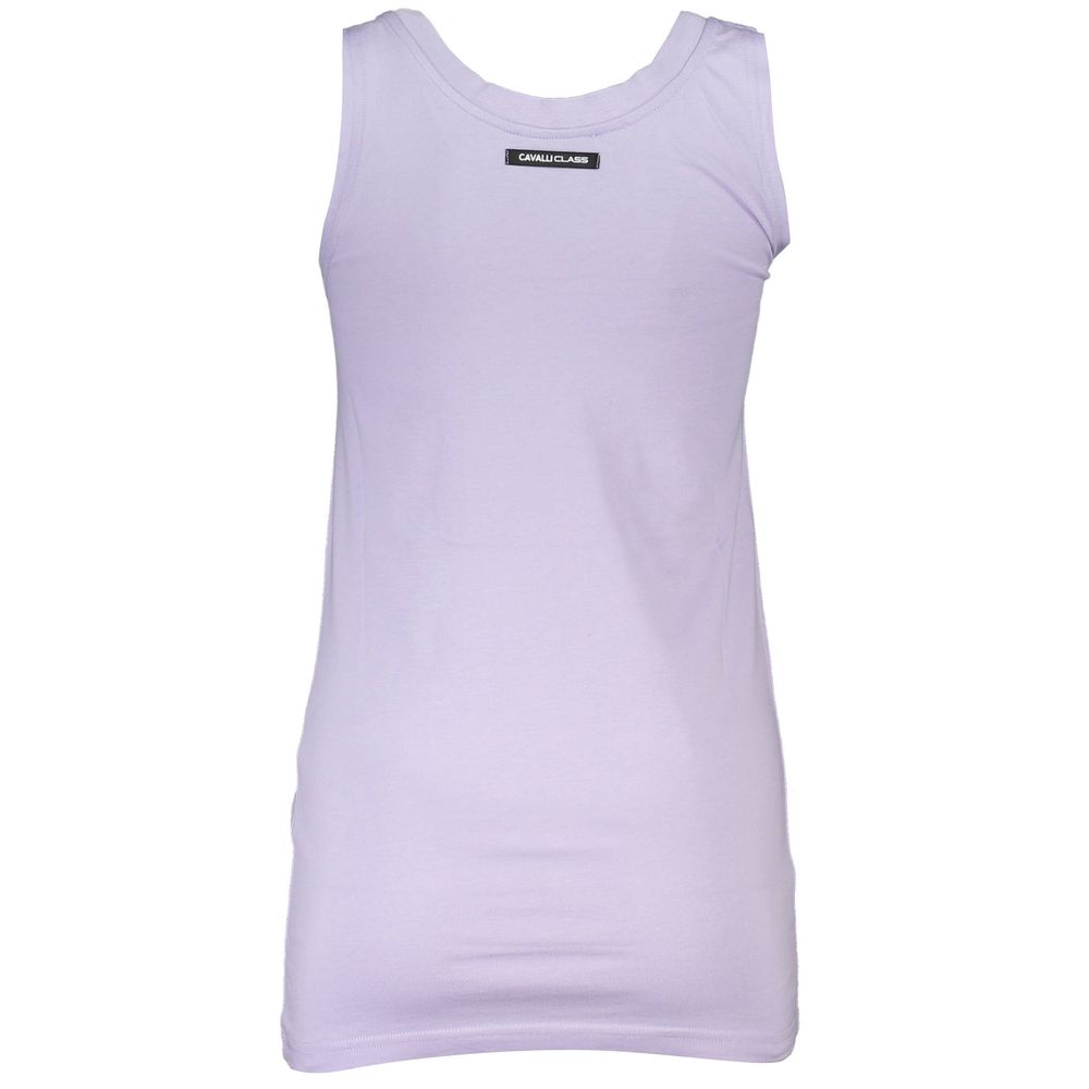 Elevate your wardrobe with the Cavalli Class Viola Cotton Women Tank Top, a luxurious blend of 100% cotton and captivating design, embodying timeless elegance for every occasion.