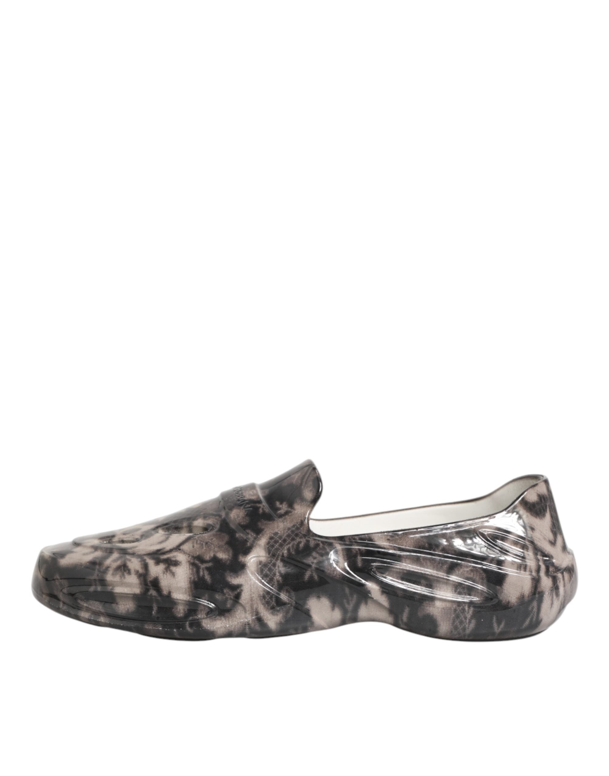 Dolce & Gabbana Multicolor Rubber Low Top Men Sneakers Shoes