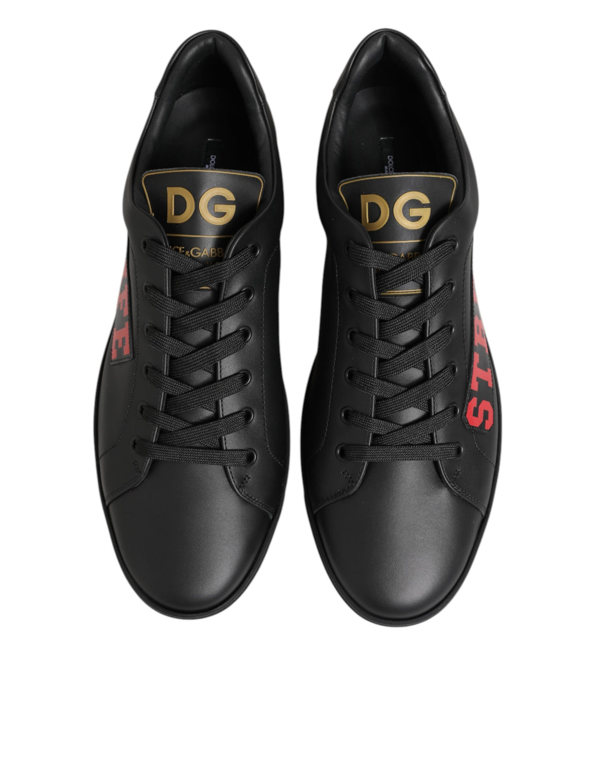 Dolce & Gabbana Black Street Life Low Top Sneakers - Luxury Craftsmanship