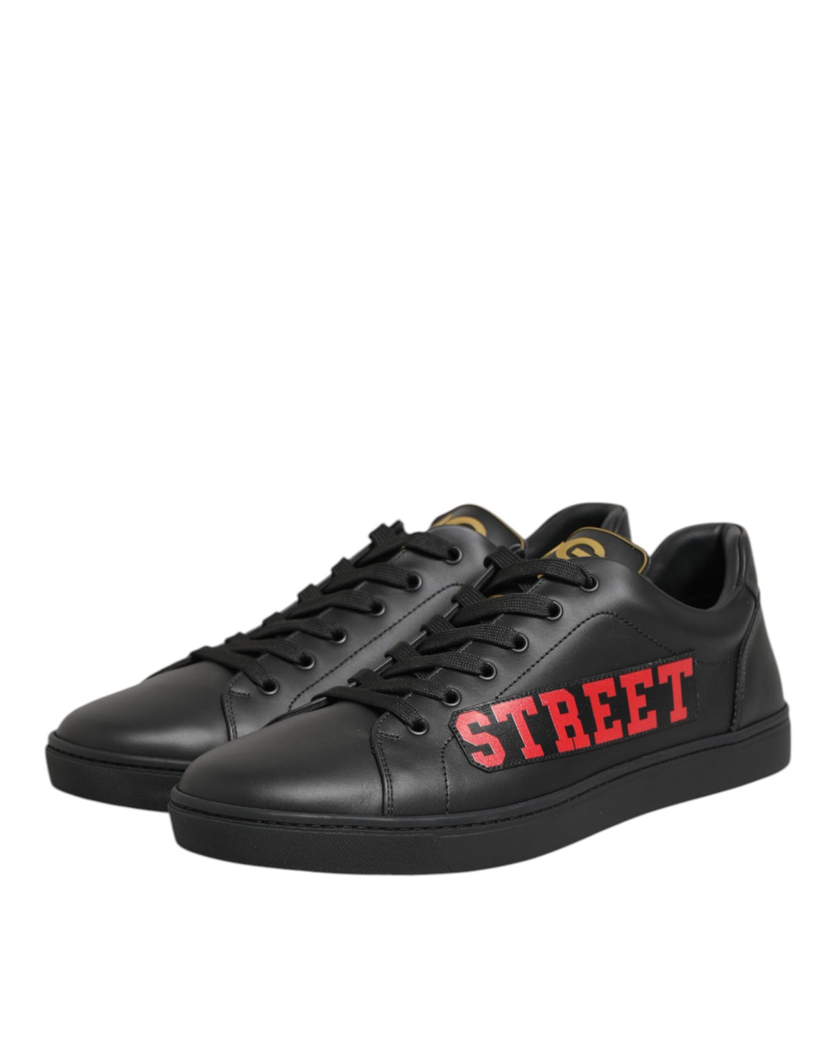 Dolce & Gabbana Black Street Life Low Top Sneakers - Luxury Footwear