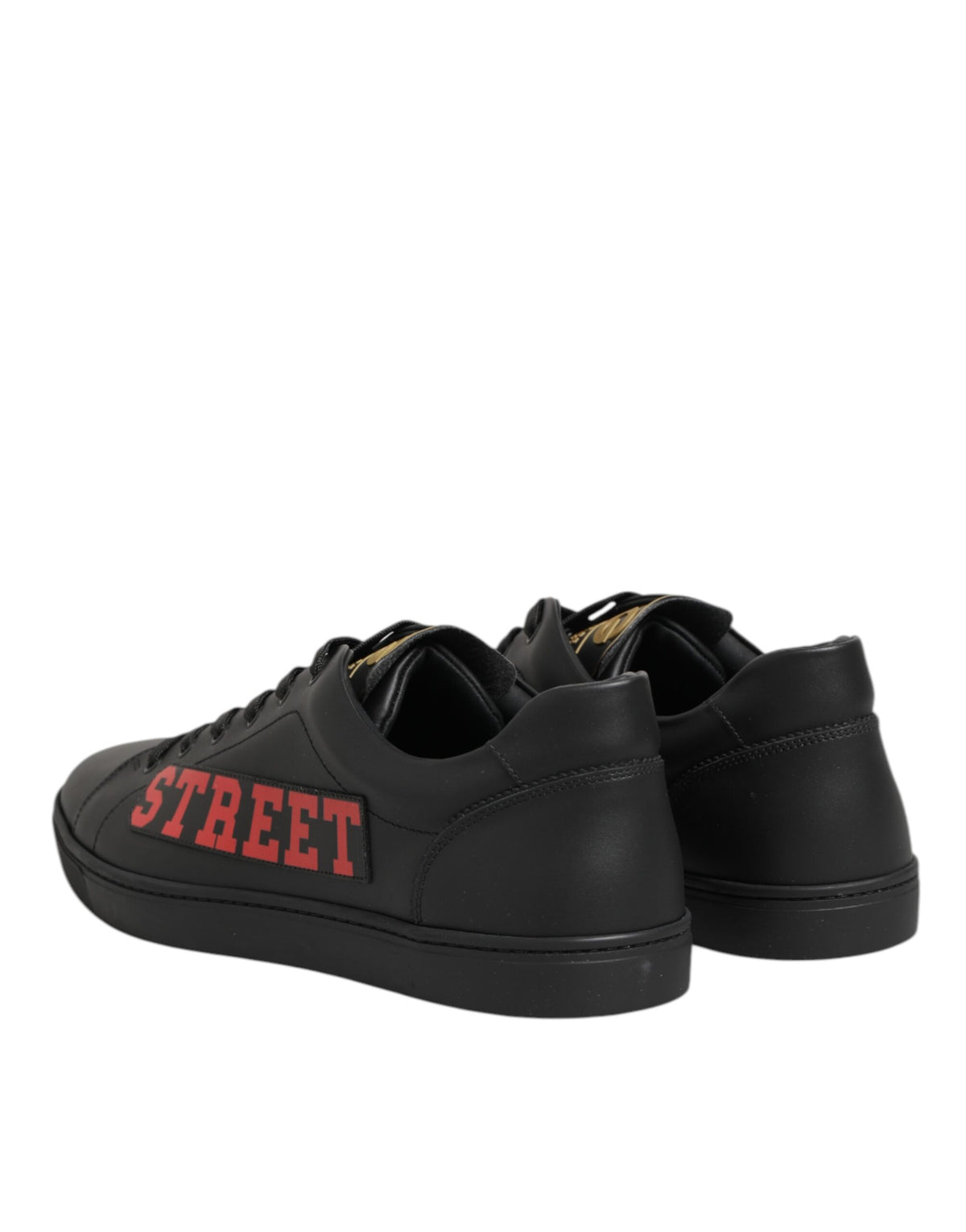 Dolce & Gabbana Black Street Life Low Top Sneakers - Luxury Footwear