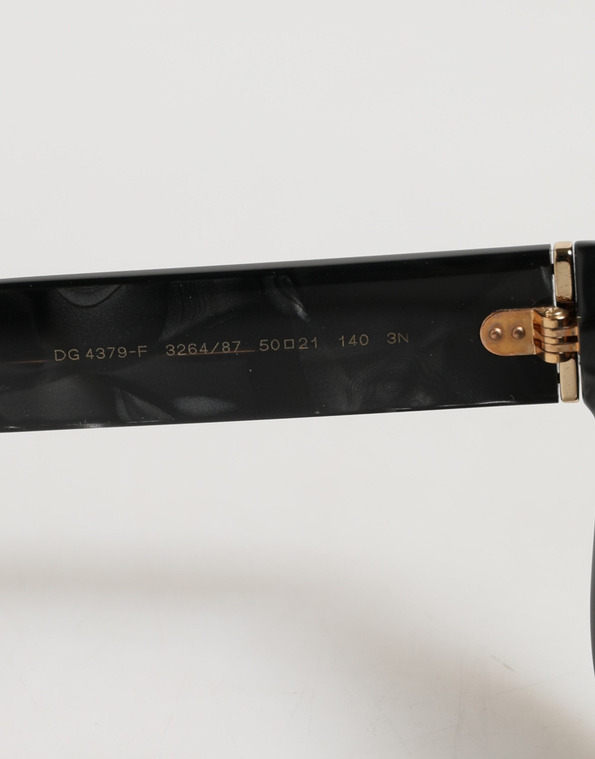 Dolce & Gabbana DG4379F Pearl White Acetate Frame Shades Sunglasses