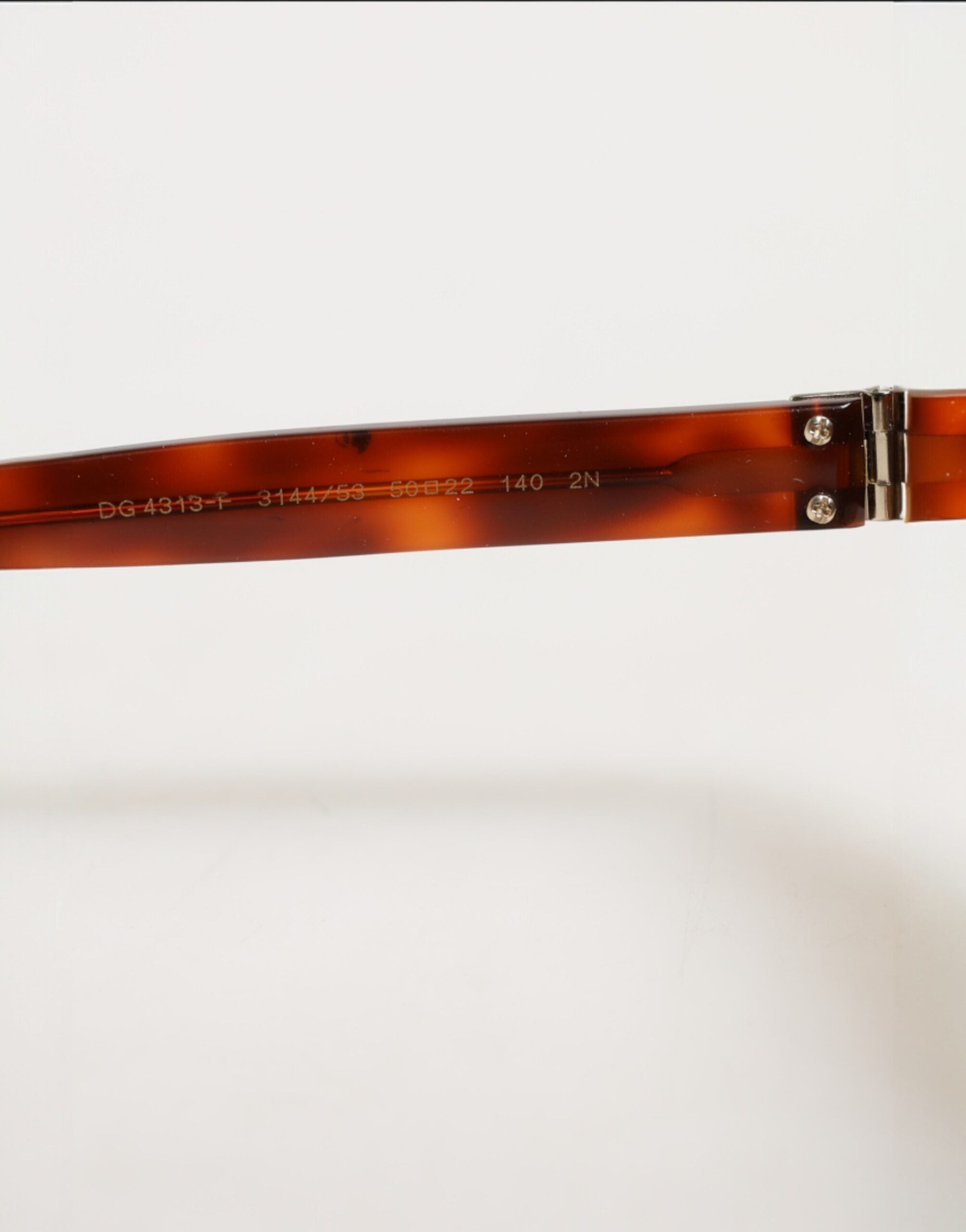 Dolce & Gabbana DG4313F Brown Tortoiseshell Pilot Frame Shades Sunglasses