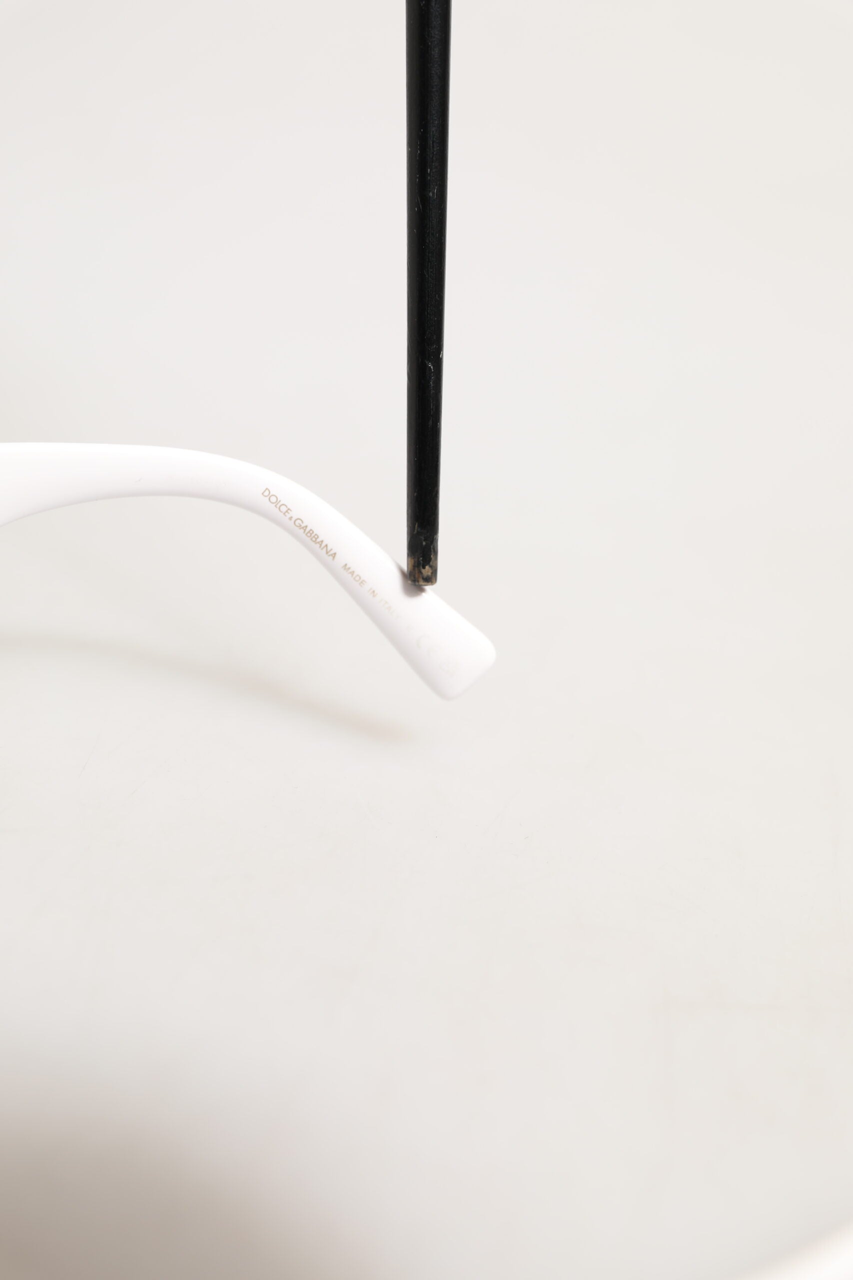 Dolce & Gabbana White Frame Re-Edition Shades Eyewear Sunglasses